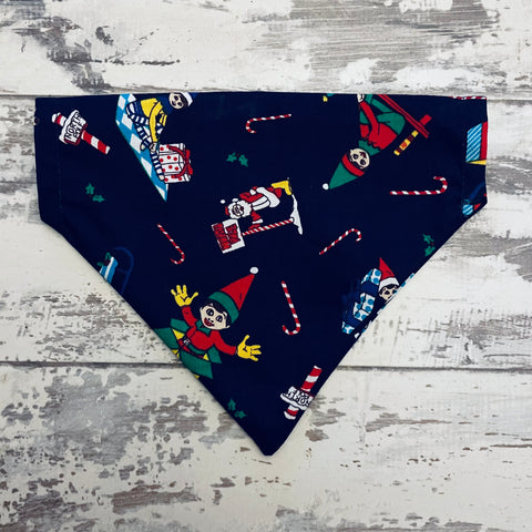 Elf on a Shelf - Navy - Bandana