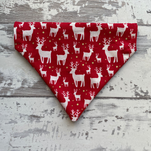 Red Reindeer Bandana